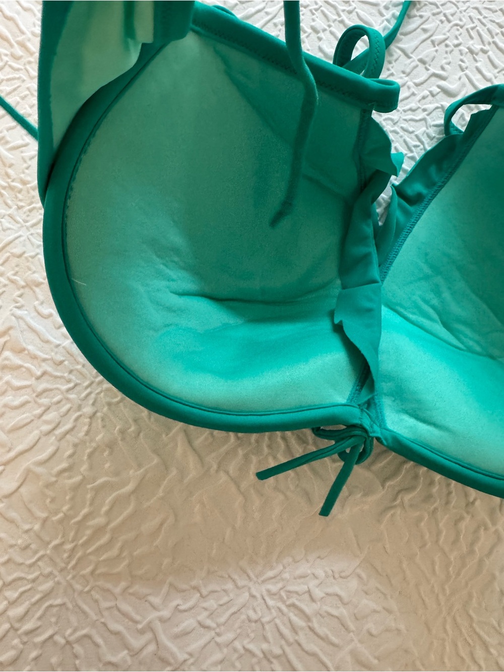 Victoria’s Secret Underwire Push-Up Swim Top Green 36DD - Picture 5 of 6